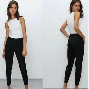 Babaton Women's Dexter Black Ankle Pull On Dress Pants Size XS 2074